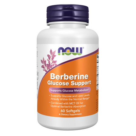 Now Foods Berberine Glucose Support 60 kapslí