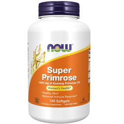 Now Foods Pupalkový Olej (Super Primrose) 1300 mg 120 kapslí