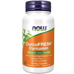 Now Foods CurcuFRESH Curcumin 60 veg kapslí