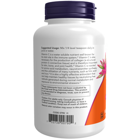 Now Foods Vitamin C Crystals Powder 227 g