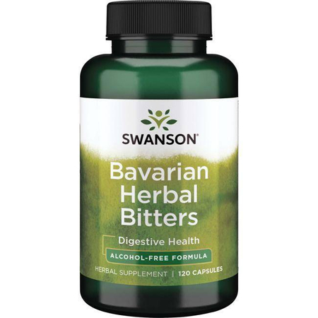 Swanson Bavarian Herbal Bitters 120 kapslí