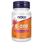 Now Foods Vitamin E-200 100 kapslí