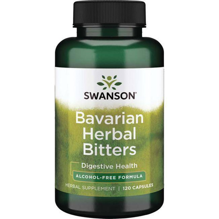 Swanson Bavarian Herbal Bitters 120 kapslí