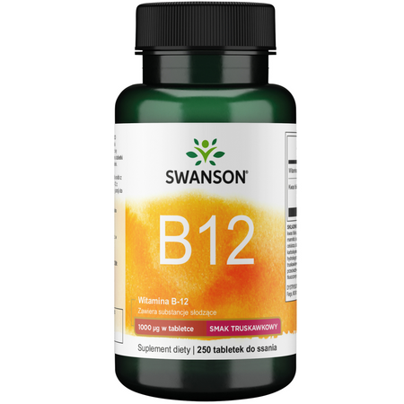 Swanson Vitamín B12 1000 mcg 250 cucací tablety