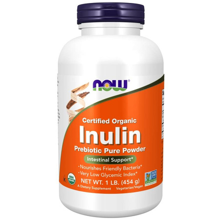 Now Foods Inulin Pudr 454 g