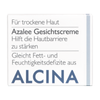 ALCINA For dry skin Facial Cream Azalea – pleťový krém posilující hydrolipidovou bariéru pro suchou pleť, 50 ml