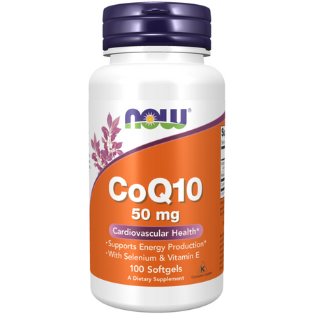 Now Foods Koenzym Q10 50 mg 100 kapslí