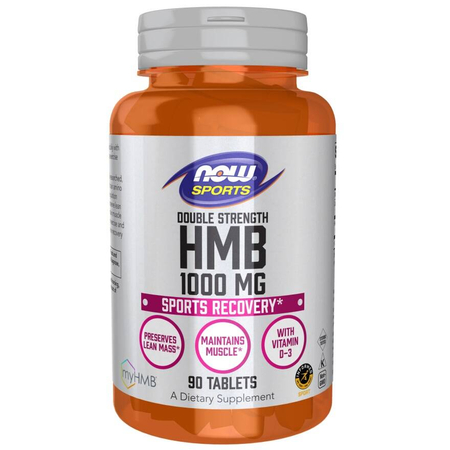 Now Foods HMB 1000 mg Double Strength 90 tablet