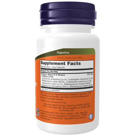 Now Foods Probiotika Gr-8 Dophilus 120 kapslí