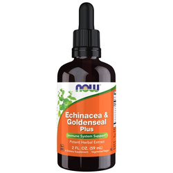 Now Foods Echinacea a Goldenseal Plus 59 ml kapky