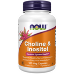 Now Foods Cholin Inositol 100 veg kapslí