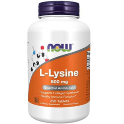 Now Foods L-Lysin 500 mg 250 tablet