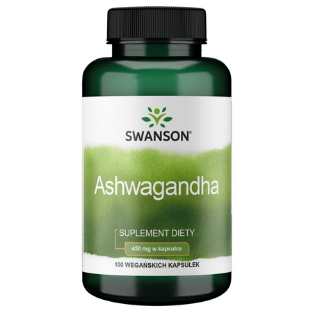 Swanson Ashwagandha 450 mg 100 kapslí