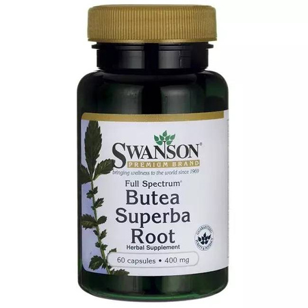 Swanson Butea Superba 400 mg 60 kapslí