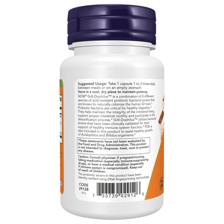 Now Foods Probiotika Gr-8 Dophilus 60 kapslí