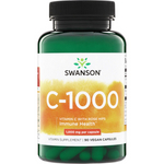 Swanson Vitamín C 1000 mg s Šípkem 90 veg kapslí