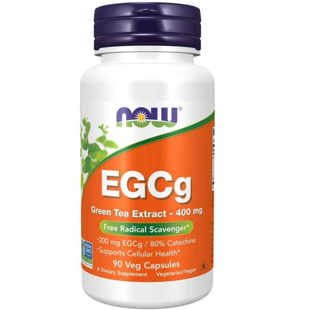 Now Foods EGCg Green Tea Extract 400 mg 90 kapslí