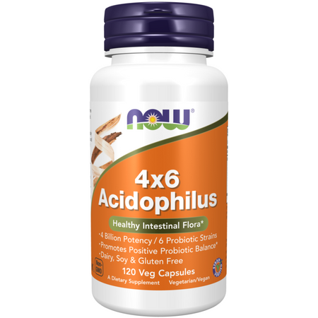 Now Foods Probiotikum 4x6 Acidophilus 120 kapslí