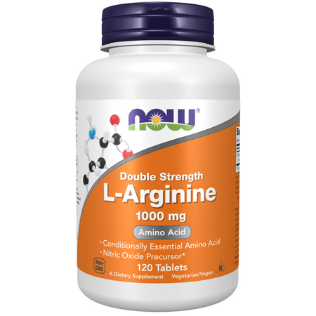 Now Foods L-Arginine 1000 mg Double Strength 120 tablet