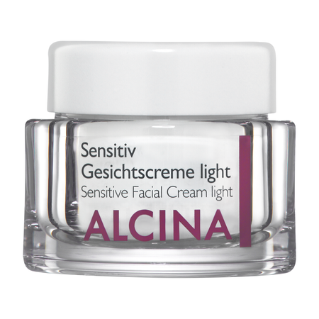 ALCINA For sensitive skin Sensitive Facial Cream Light – zklidňující pleťový krém (light) pro citlivou pleť, 50 ml