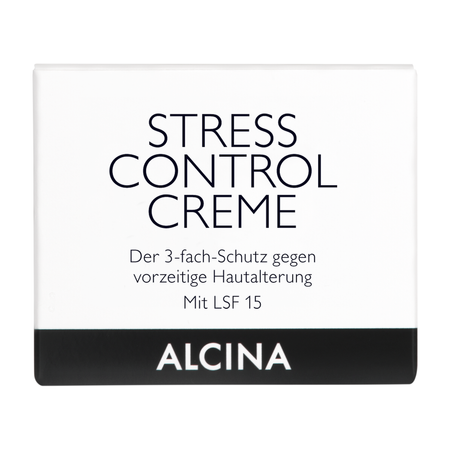 ALCINA N°1 Stress Control Cream – pleťový krém s SPF15 a antioxidační ochranou, 50 ml