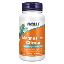 Now Foods Magnesium Citrate 60 veg kapslí