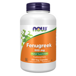 Now Foods Pískavice Řecké Seno (Fenugreek) 500 mg 250 kapslí
