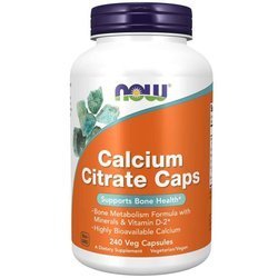 Now Foods Calcium Citrate 240 kapslí