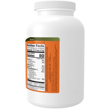 Now Foods Fiber-3 Organic 454 g