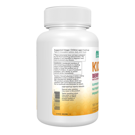 Now Foods Kid Vits Berry Lemonade 120 tablet