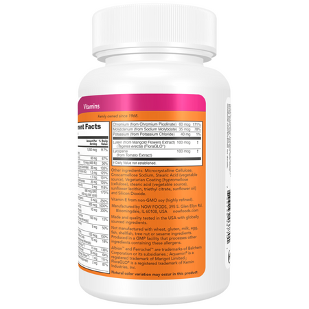 Now Foods Daily Vits 100 tablet