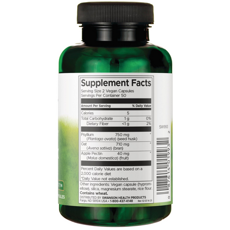Swanson Tri-Fiber Complex 100 kapslí
