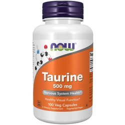 Now Foods Taurine 500 mg 100 kapslí