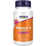 Now Foods Vitamín A 25000 iu 250 kapslí