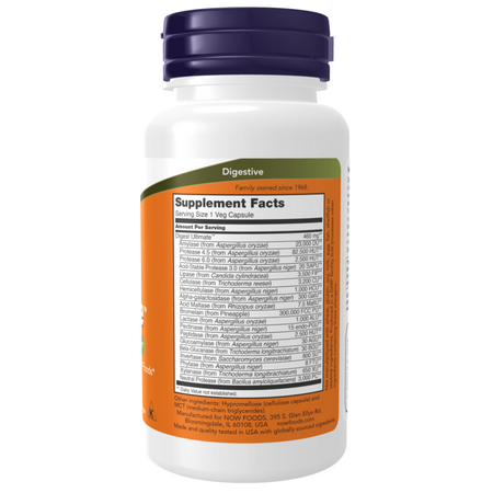 Now Foods Digest Ultimes 460 mg 120 kapslí
