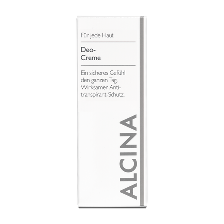 ALCINA For all skin types Deodorant Cream – antiperspirační deo-krém bez alkoholu pro citlivou pokožku, 50 ml