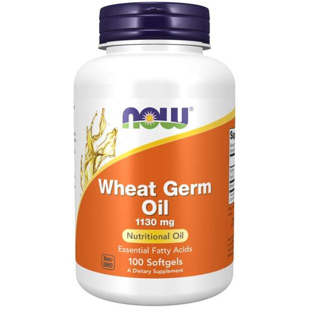 Now Foods Wheat Germ Oil 1130 mg 100 kapslí