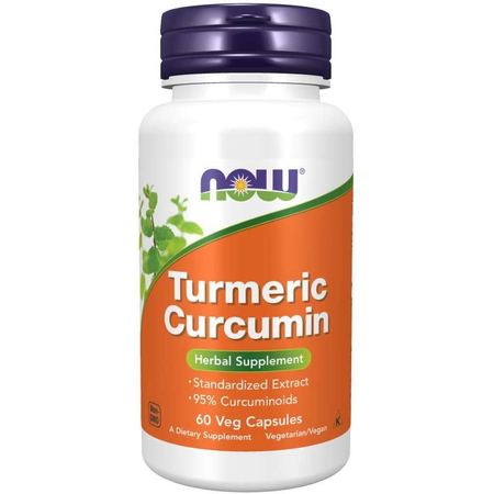 Now Foods Turmeric Curcumin 665 mg 60 kapslí