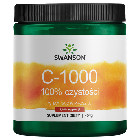 Swanson Vitamín C 100% Pudr 454 g