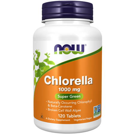 Now Foods Chlorella 1000 mg 120 tablet