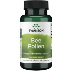 Swanson Včelí pyl (Bee Pollen) 400 mg 100 kapslí