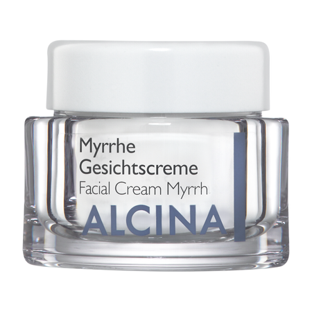 ALCINA For dry skin Facial Cream Myrrh – pleťový krém pro velmi suchou pleť náchylnou k vysychání, 50 ml