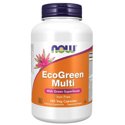 Now Foods EcoGreen Multi 180 veg kapslí