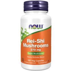 Now Foods Rei-Shi Mushroom 270 mg 100 veg kapslí