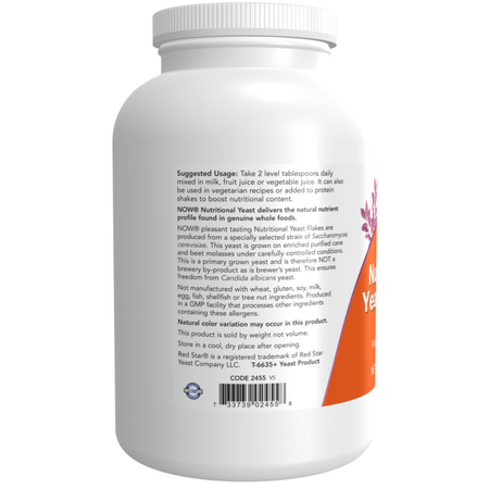 Now Foods Nutritional Yeast Flakes 284 g