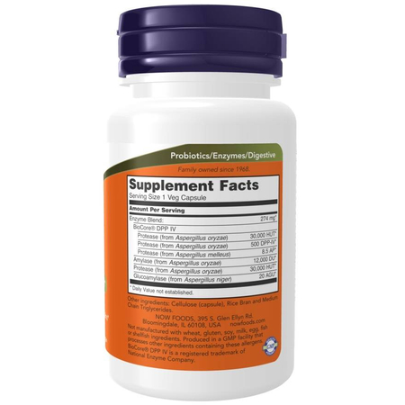 Now Foods Gluten Digest 60 kapslí