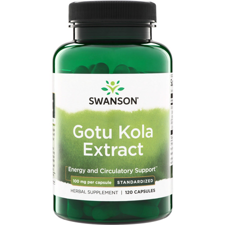 Swanson Gotu Kola Extract 100 mg 120 kapslí