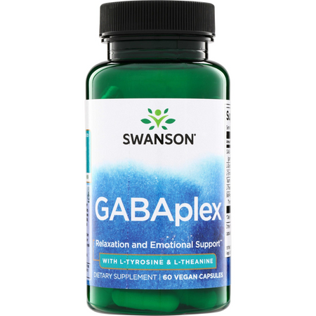 Swanson GABAplex with L-Tyrosine, L-Theanine 60 veg kapslí