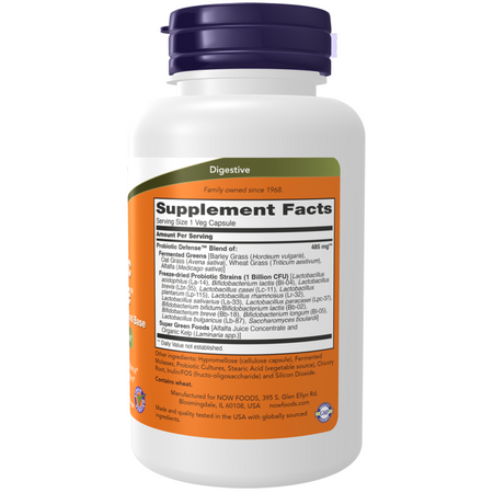 Now Foods Probiotic Defense 90 kapslí