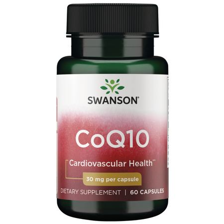 Swanson Koenzym Q10 30 mg 60 kapslí